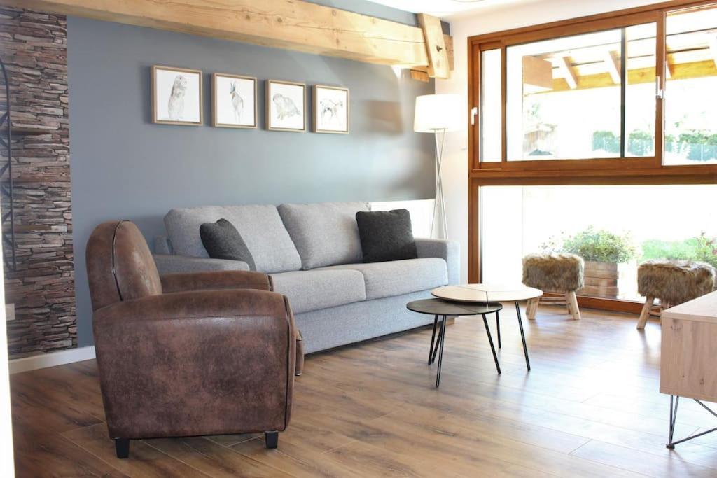 T4 Meuble De 105M2 Axe Annecy-Geneve Apartment Saint-Martin-Bellevue Luaran gambar